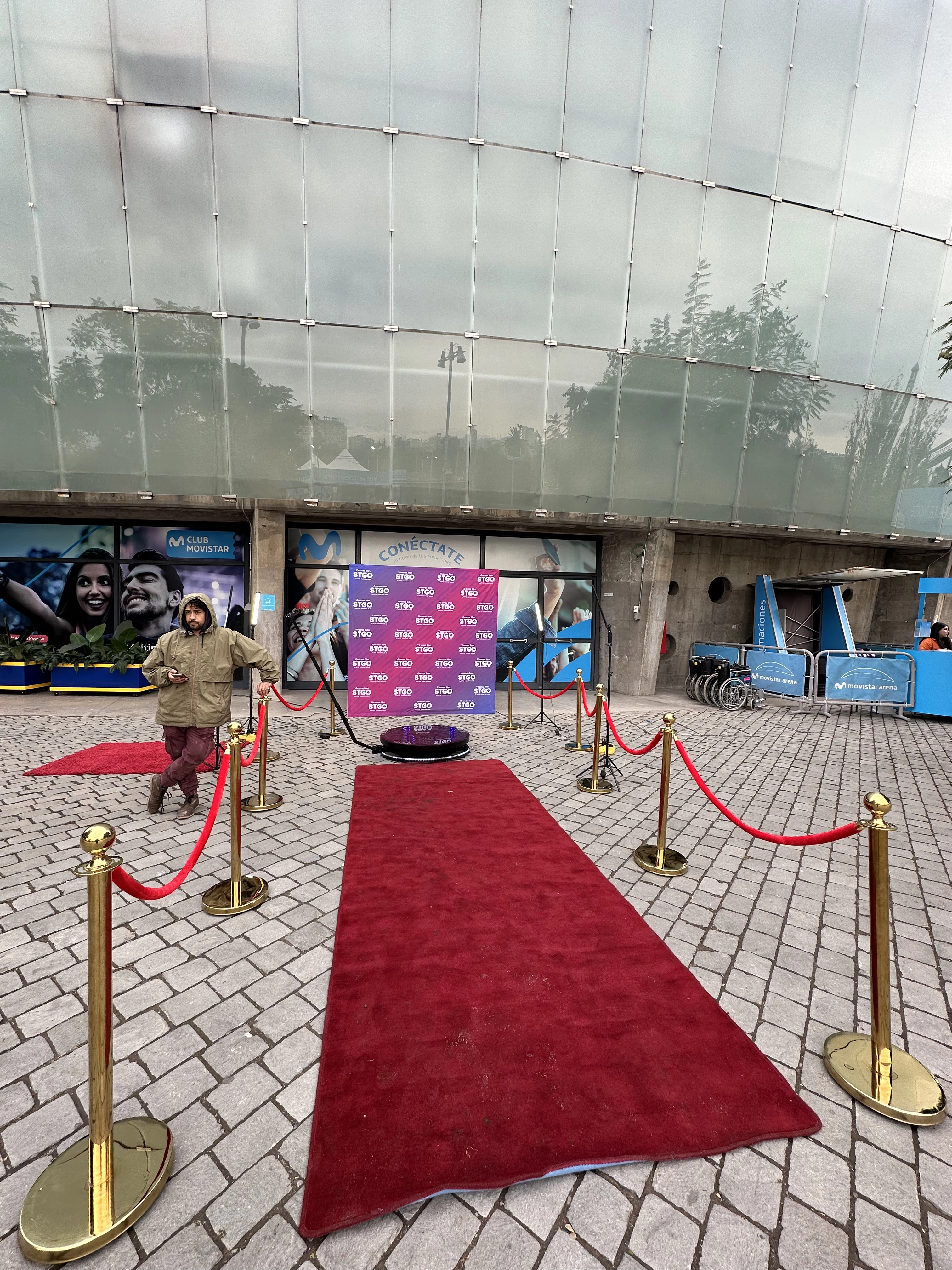 Cámara giratoria 360 para fiestas